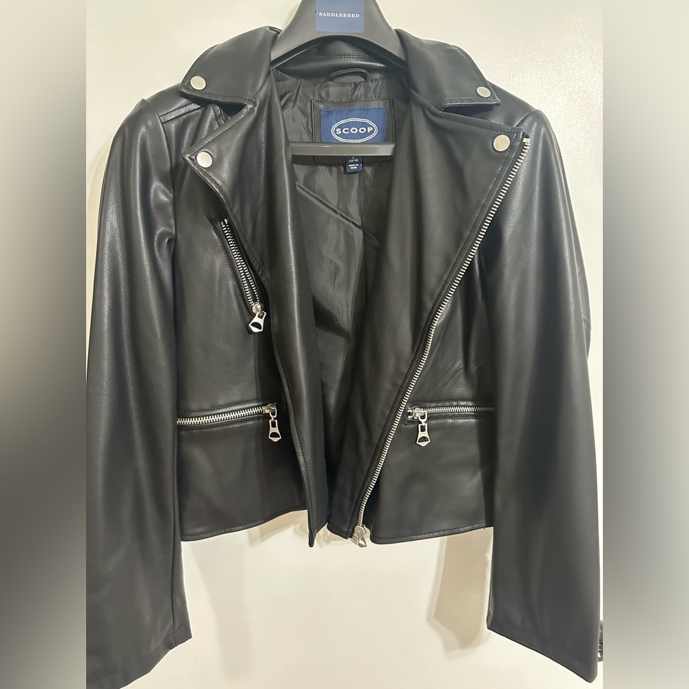 Black Leather Jacket for Women